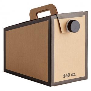 160 Ounce  Coffee Box Containers To Go Containers Disposable  Portable Hot Cold Beverage Servers with dispensers and screw caps
