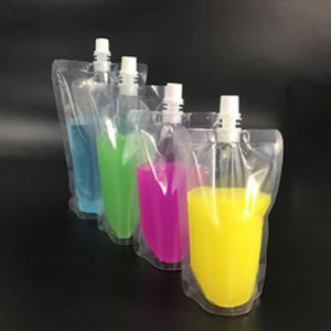 Stand Up Spout Pouch food grade spouted packaging bags