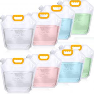 large spouted stand up barrier water pouch recyclable spout pouches for liquid packaging